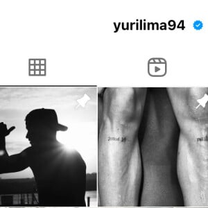 Yuri Lima removeu uma foto com Iza de suas publicações fixadas no perfil