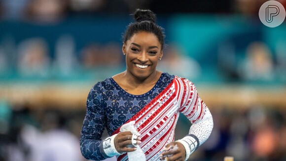 Simone Biles tem um trunfo muito fofo para vencer nas Olimpíadas de Paris 2024