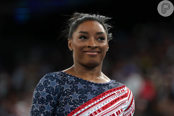 Simone Biles venceu ouro por equipes para o Estados Unidos