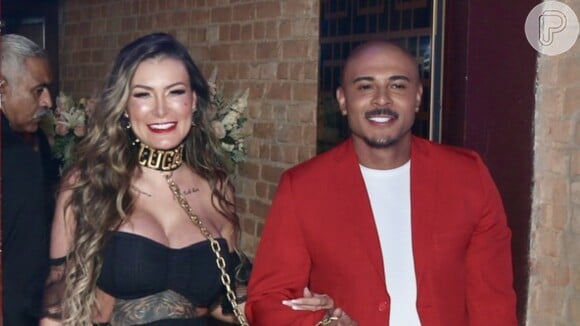 Namorado de Andressa Urach, Lucas Ferraz defende modelo após cortar língua ao meio