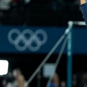 Simone Biles e Jordan Chiles reverenciaram Rebeca Andrade no pódio nas Olimpíadas de Paris 2024