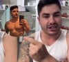 Lucas Souza reclama de engajamento apenas em fotos suas sem camisa