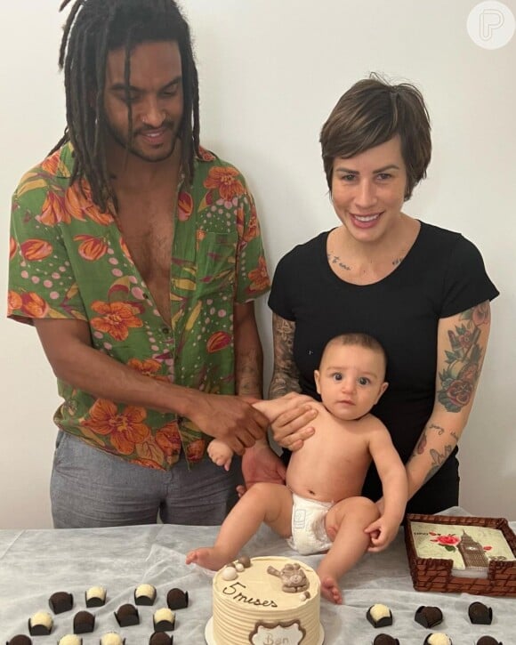 Nanda Terra e Mack David se juntaram após o fim do reality show e tiveram um filho