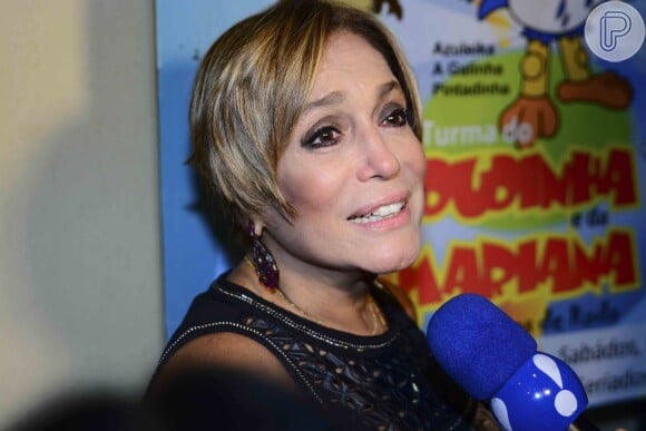 Susana Vieira deu entrevista antes da peça de teatro de Sandro Pedroso