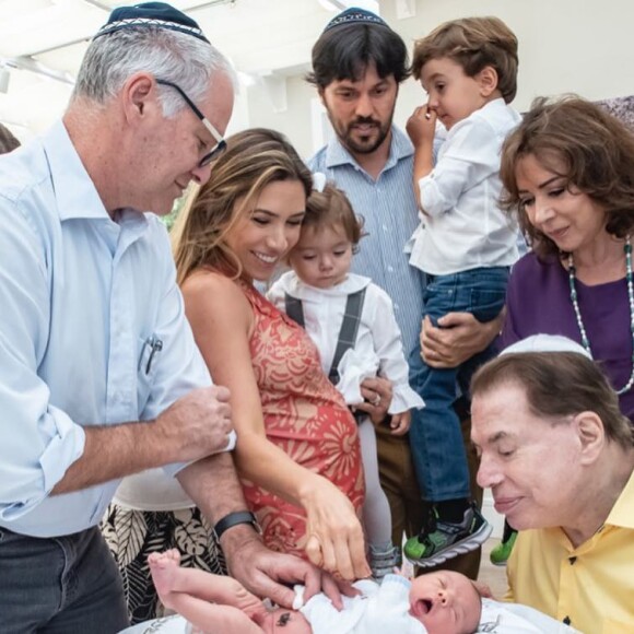 O apresentador Silvio Santos fazia poucas aparições em que evidenciava sua religião