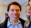 Silvio Santos estava sem dentaduras quando viu Livia Andrade pela última vez