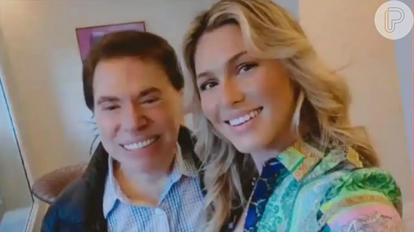 O último encontro de Silvio Santos e Livia Andrade antes da morte do apresentador foi marcado por risadas