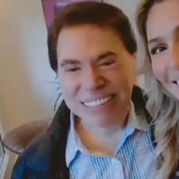 O último encontro de Silvio Santos e Livia Andrade antes da morte do apresentador foi marcado por risadas