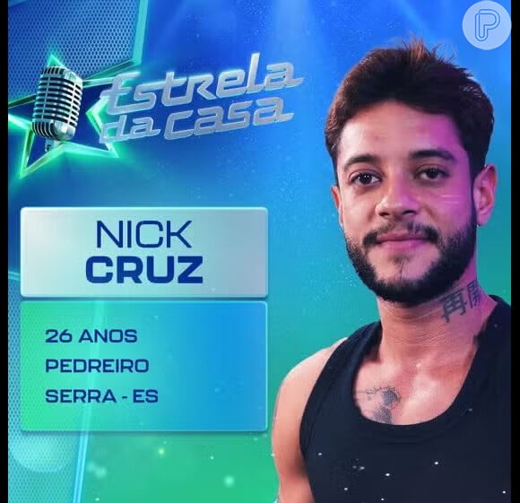 'Estrela da Casa': Nick Cruz tem 26 anos e é um homem trans