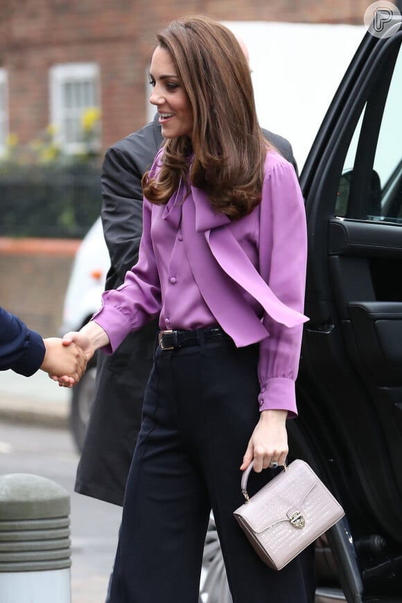 Kate Middleton é patrona do clube privado Wimbledon.