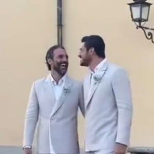 O casamento de Marco Pigossi e Marco Calvani aconteceu na Itália