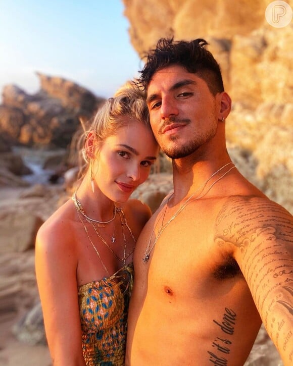 Yasmin Brunet e Gabriel Medina ficaram casados por 12 meses