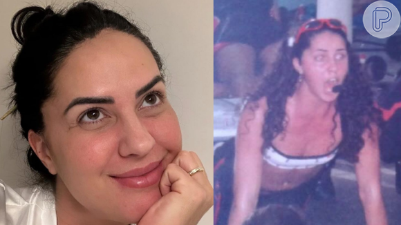 Antes e depois de Graciele Lacerda!