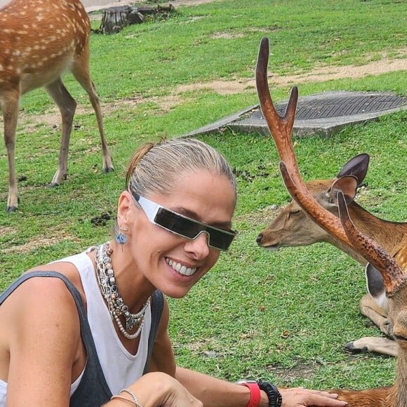 Adriane Galisteu está se preparando para a estreia da 16ª temporada de 'A Fazenda'