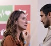 Tom (Renato Góes) tenta salvar Vênus (Nathalia Dill) de incêndio na novela Família é Tudo