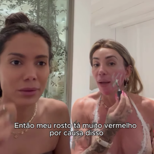 Revelação de Anitta foi feita em um vídeo gravado com Maya Massafera