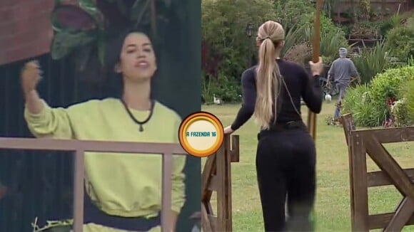 Manhã com barraco em 'A Fazenda 2024'! Larissa Tomásia e Babi Muniz trocam ofensas e baixam o nível: 'Disse que ia esfregar...'