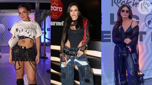 O que as famosas usaram no penúltimo dia do Rock in Rio 2024? Veja fotos do look de Bruna Biancardi, Mel Maia, Duda Guerra e mais