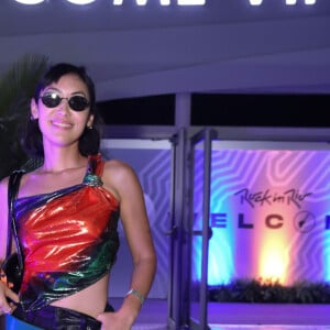 Rock in Rio 2024: Ana Hikari usou um look de alça única super diferente e ousado