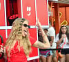 Rock in Rio 2024: Luísa Sonza elegeu um look em preto e vermelho mostrando seu corpo