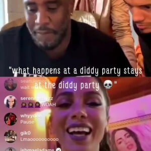 P. Diddy disse para Anitta: 'O que acontece em uma festa do Diddy, fica na festa do Diddy'