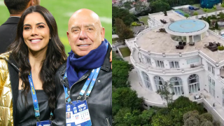 Mansão avaliada em R$ 1 bilhão: Daniela Albuquerque e o marido, dono da RedeTV, vivem na maior casa do Brasil