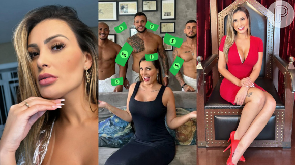 Andressa Urach admite 'vergonha' de passado na prostituição e revela fortuna milionária com filmes pornô: 'Construí um patrimônio'