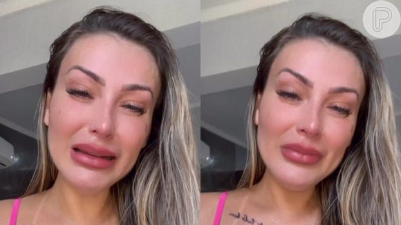 'Deus estava comigo quando eu comecei a me prostituir pra dar leite ao meu filho', diz Andressa Urach em forte desabafo