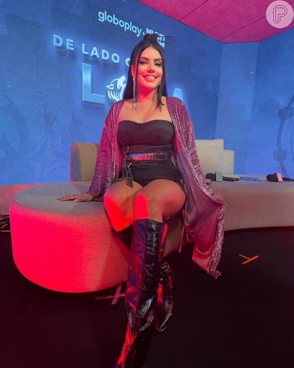 Depois do 'BBB 24', Fernanda Bande tem ganhado destaque em canais da TV Globo, como o Multishow