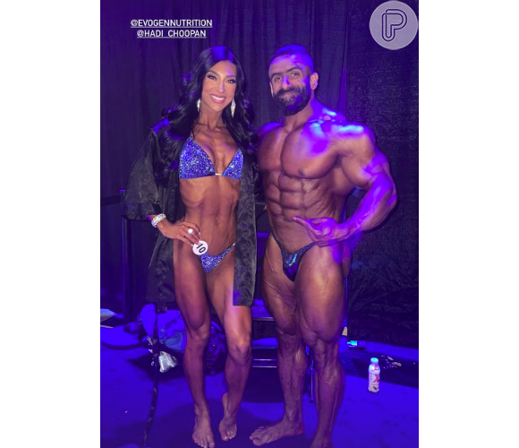 Lauralie Chapados, se destacou no último final de semana, durante o 60ª edição do Mr. Olympia, que premia os destaques do fisicuturismo 