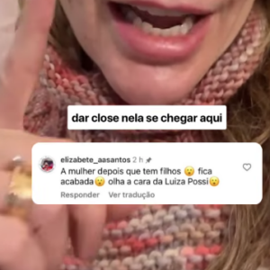 Luiza Possi também revelou sofrer com questões de acne durante boa parte de sua carreira, que ajudou a construir seu amor próprio