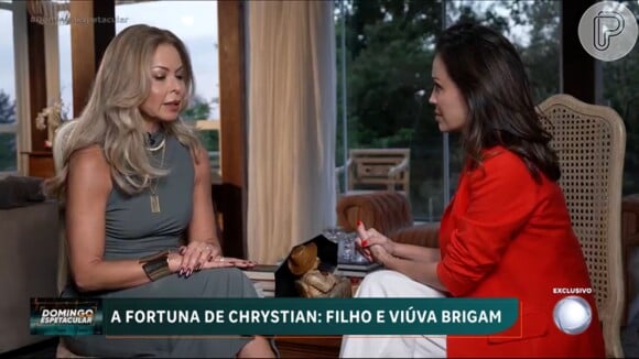 Herança de Chrystian: viúva, Key Vieira afirmou ter sido pega de surpresa com acusação feita por Yuri, filho do artista e de quem estava afastado