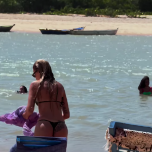 Yasmin Brunet esbanjou seu corpo mais magro e deixou muita gente encantada