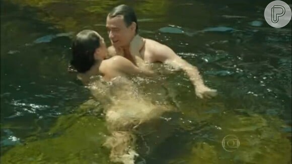 'Felizes Para Sempre': Danny Bond (Paolla Oliveira) e Cláudio (Enrique Diaz) tomam banho pelados em cachoeira de Brasília