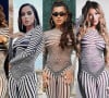 Em 2018, esse vestido com ilusão de ótica selou a paz de Kim Kardashian com famoso design e hoje é queridinho das celebs