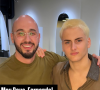 Aos 15 anos, Davi abandona cachos e adota cabelo platinado