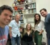 A Globo enviou o casal Marcelo Courrege e Carol Barcelos a Paris para fazerem a cobertura do dia a dia de atletas e competições nos Jogos Olímpicos.