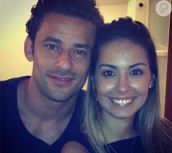 Fred e Liz Quintal passaram o final de semana juntos no Rio de Janeiro, segundo informações do jornal 'Extra', neste domingo, 14 de abril de 2013