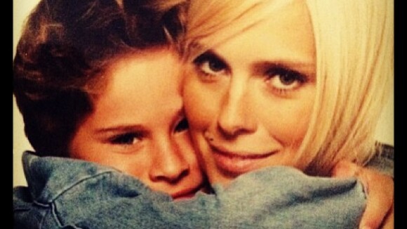 Carolina Dieckmann posta foto comemorando os 14 anos do filho Davi