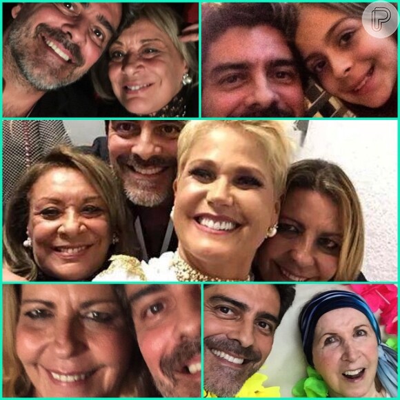 Junno Andrade usou o seu Instagram neste domingo, 8 de março de 2015, para homenagear Xuxa e as mulheres de sua vida: 'Meu respeito, carinho, gratidão e admiração por essas mulheres que fazem nossa vida ter mais sentido, mais colorido, mais significado, mais poesia, mais amor'