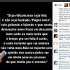 Ticiane Pinheiro publica texto de Arnaldo Jabor no Instagram e recebe elogios dos seguidores, em 28 de abril de 2013