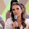 Ivete Sangalo contou no 'Encontro com Fátima Bernardes' em 30 de abril de 2013 que pensou em desisitir da carreira depois de ter seu filho, Marcelo, de 3 anos