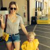 Hilary Duff posa em com o filho, Lucca, em foto no Instagram