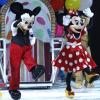 O espetáculo 'Disney on Ice - Vamos Festejar' contou com personagens tradicionais da Disney