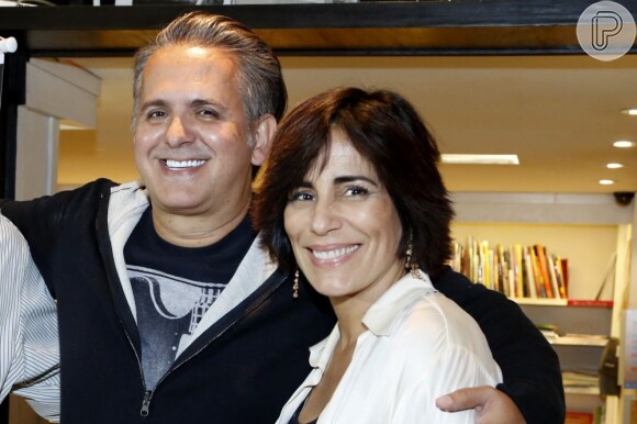 Gloria Pires é casada com o músico Orlando Morais