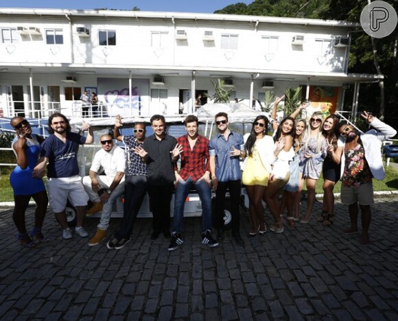 Ana Maria Braga reúne participantes do 'BBB15' no programa 'Mais Você', da Globo, nesta quarta-feira, 8 de abril de 2015