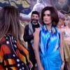 Fátima Bernardes brinca sobre vestir figurino árabe no programa 'Encontro': 'Hoje eu sou modelo'