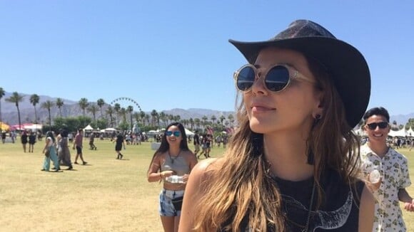 Tainá Müller, de 'Babilônia', prestigia o festival de música Coachella, nos EUA