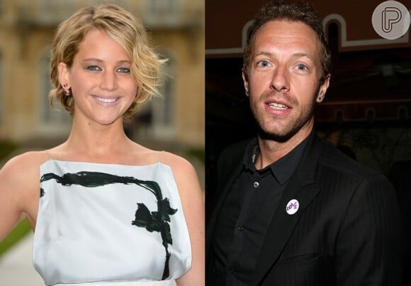 Atualmente, Chris Martin namora a atriz Jennifer Lawrence