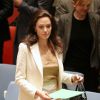 Angelina Jolie participa de reunião da ONU e discursa a favor dos refugiados da Síria